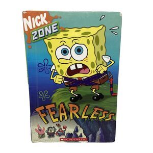 Fearless  SpongeBob SquarePants  Nick Zone  Scholastic Hard Cover Book